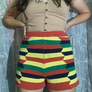 Urban outfitters knitted shorts